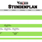 stundenplan