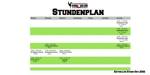 stundenplan