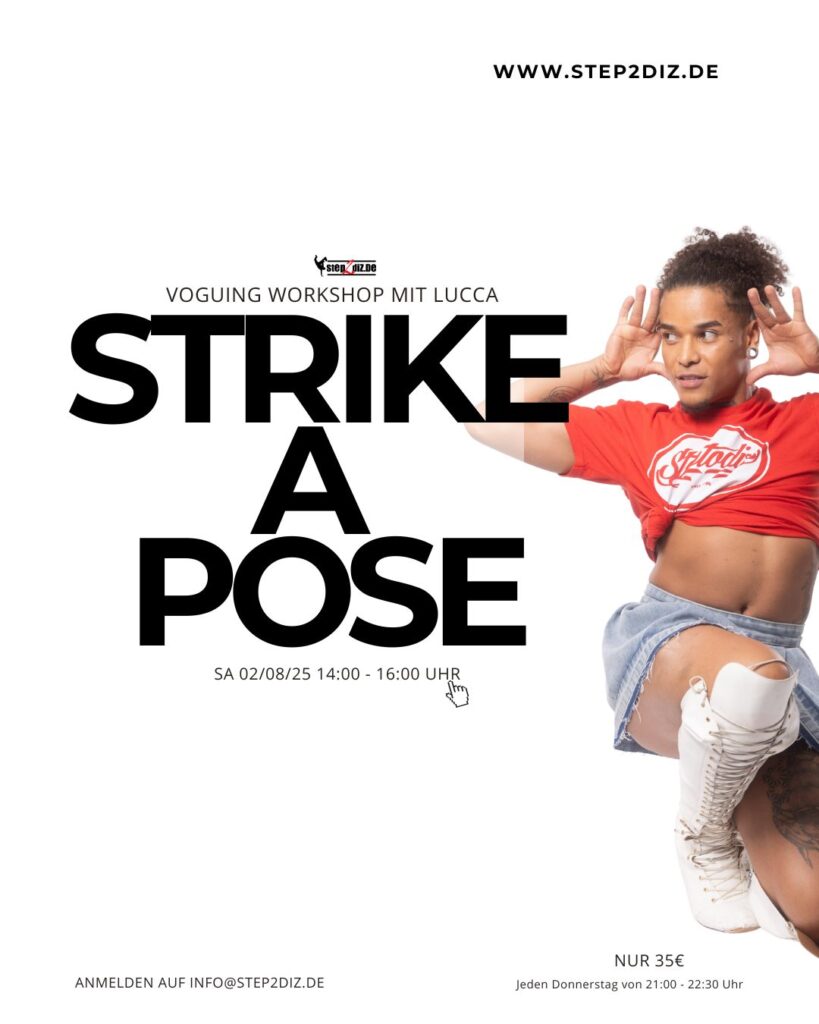 Strike a Pose – Voguing-Workshop mit Lucca!