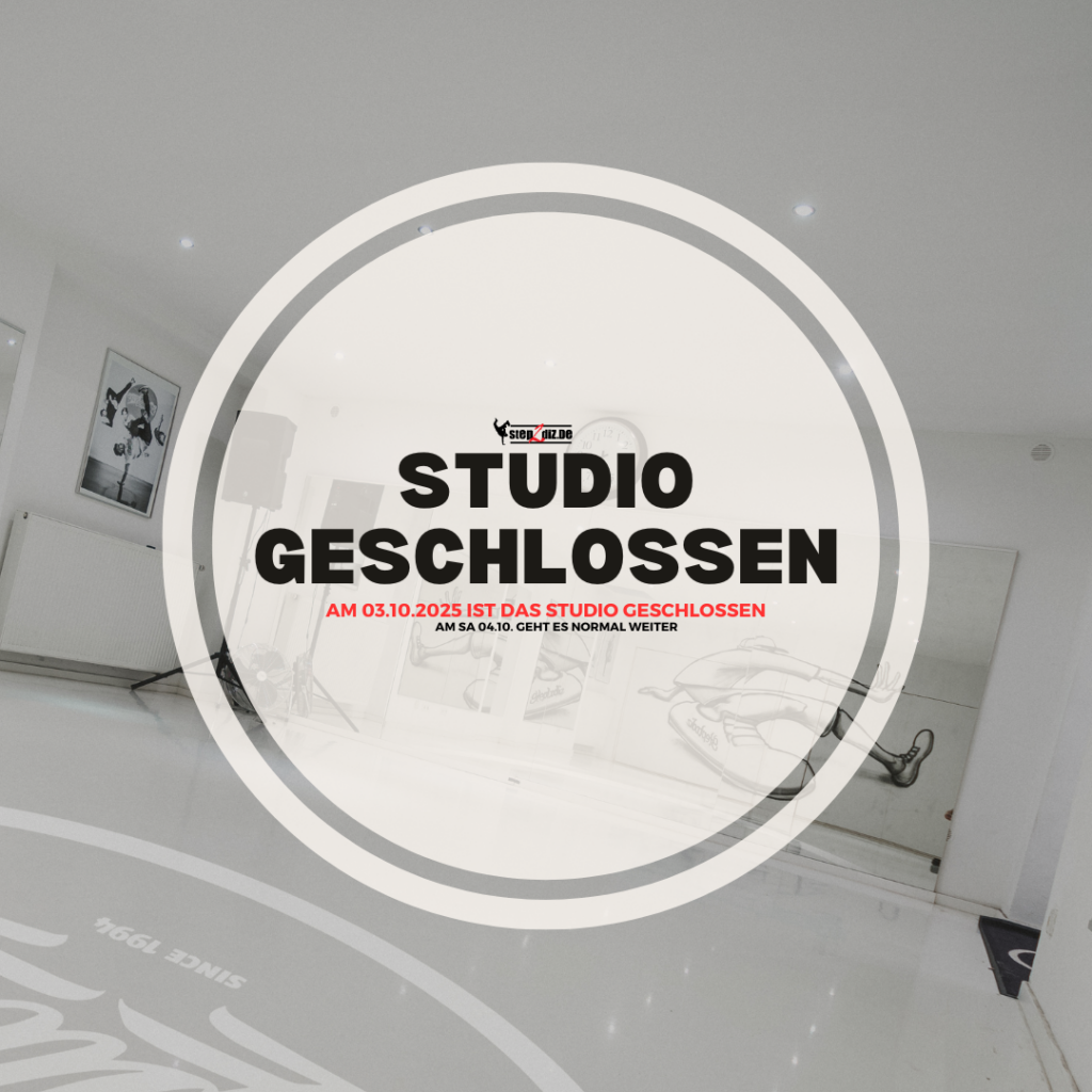 Tag der Deutschen Einheit - Studio geschlossen!