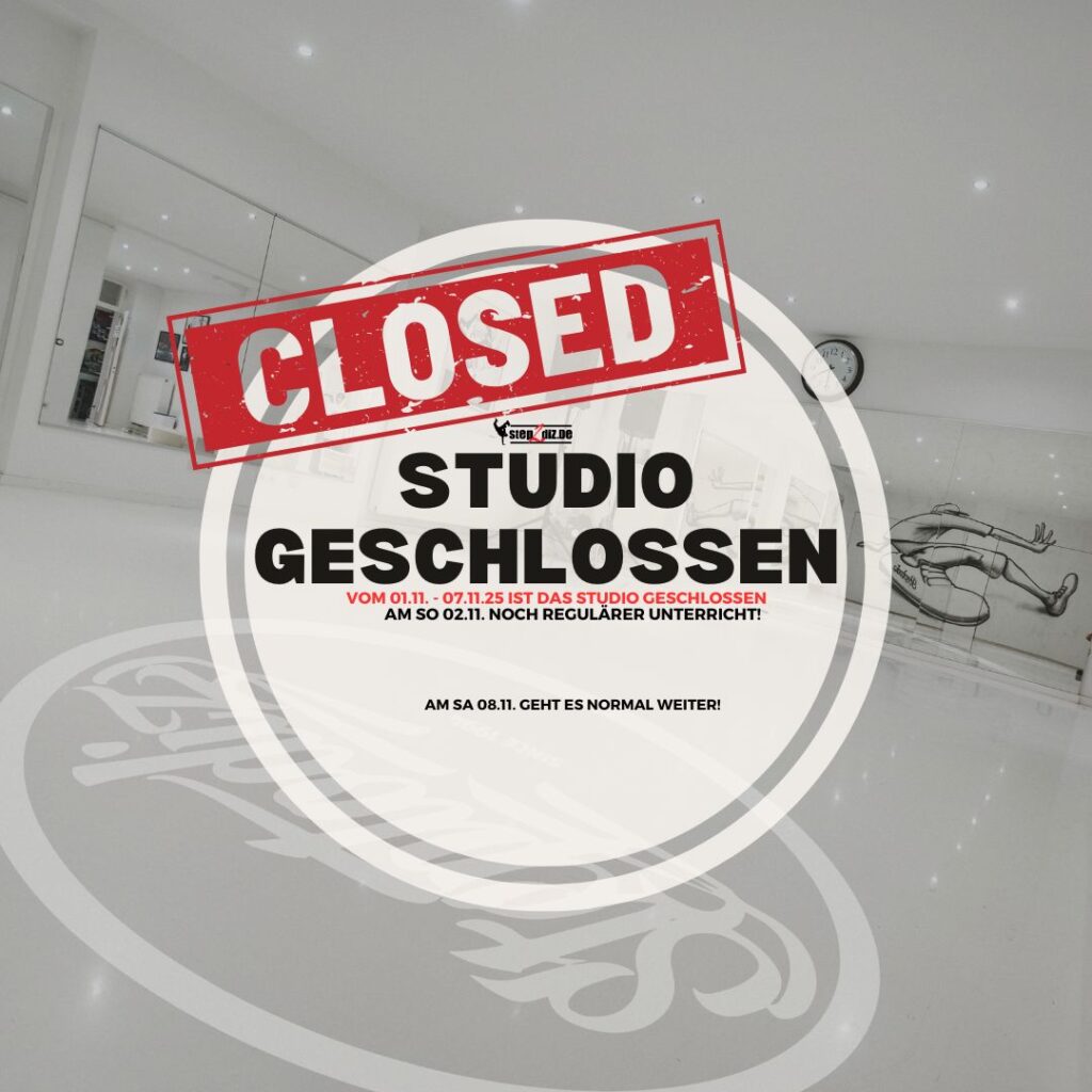 Herbstferien - Studio geschlossen!