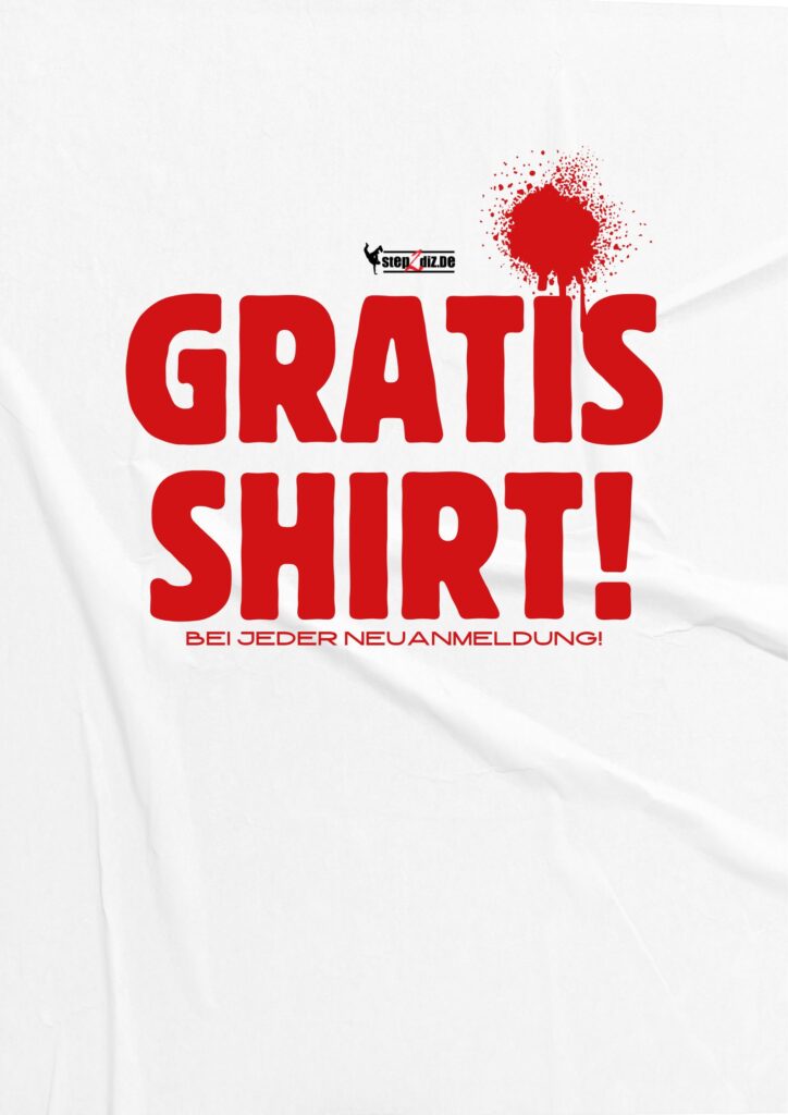 NEU!! Gratis Shirt zu jeder Neuanmeldung!