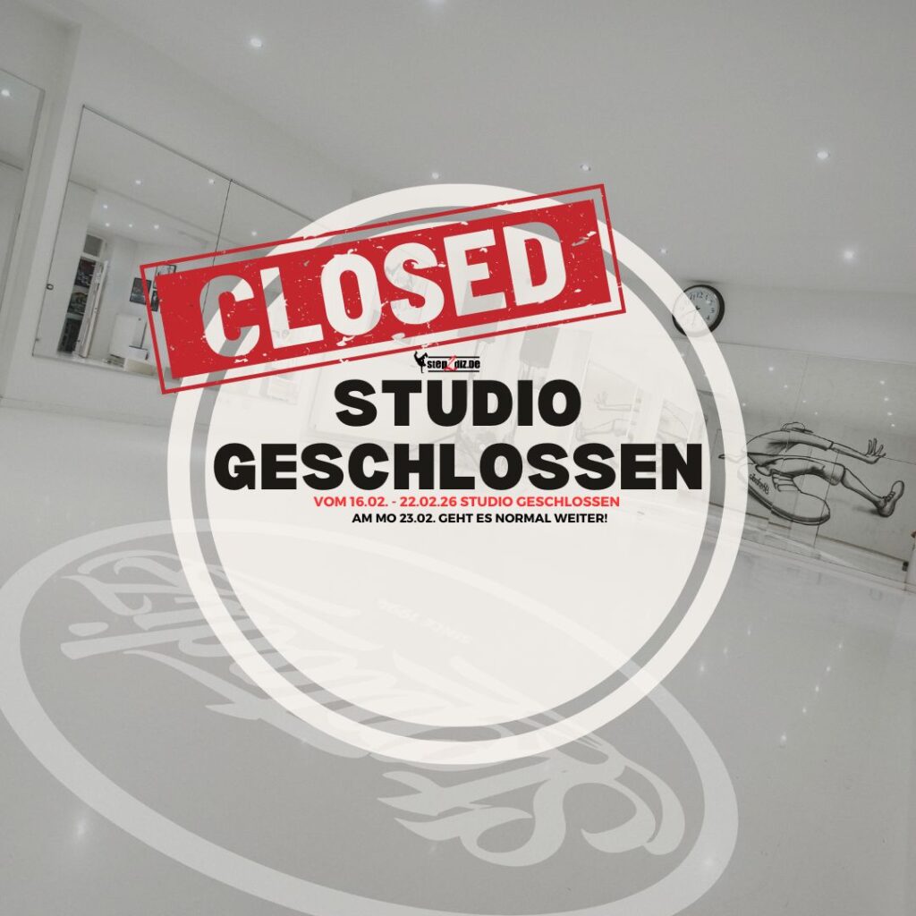 Faschingsferien - Studio geschlossen von 16.02. - 22.02.26!